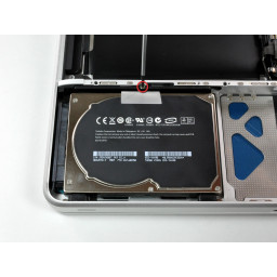 Замена жесткого диска MacBook Unibody Model A1278